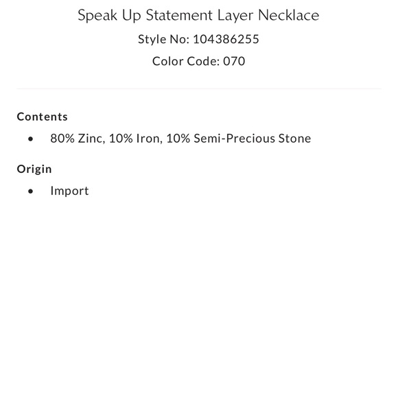 Free People Speak Up Statement Necklace - Picture 7 of 7